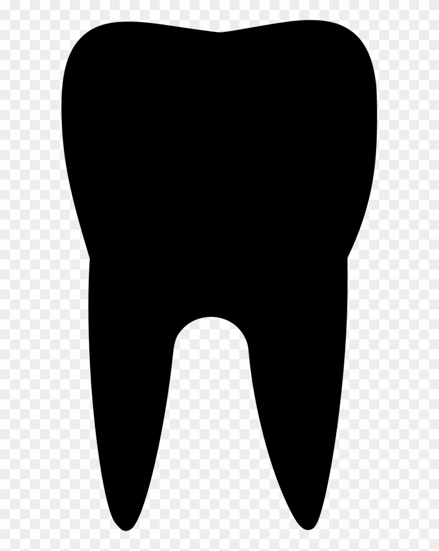 Info - Black Tooth Clipart - Png Download