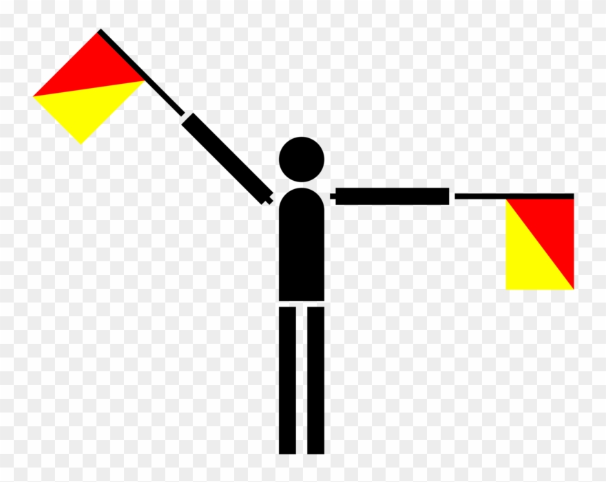 All Photo Png Clipart - Flag Semaphore Signal Transparent Png