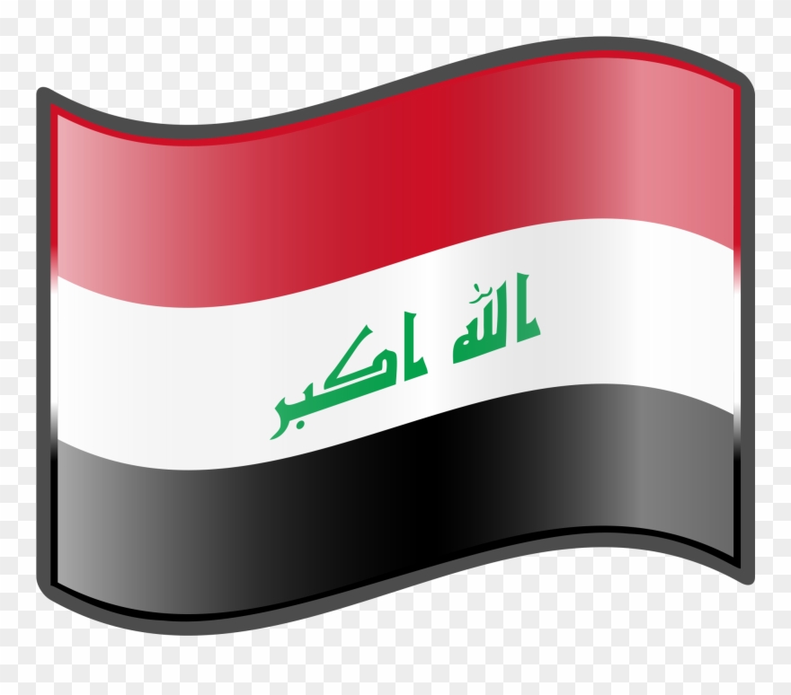 Open - Iraq Flag Clipart