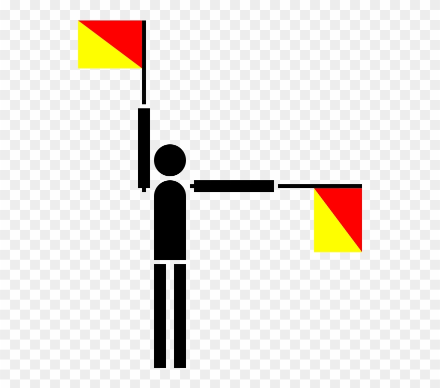 Free Semaphore Juliet - Semaphore Clip Art - Png Download