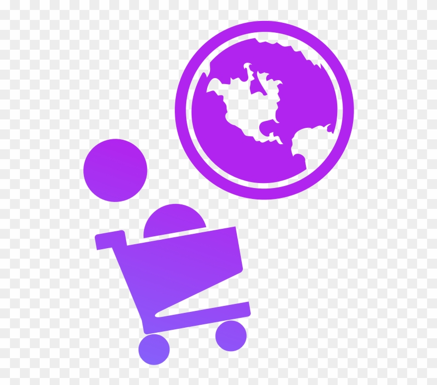 Change The World Every Time You Shop - Sustainability Clipart