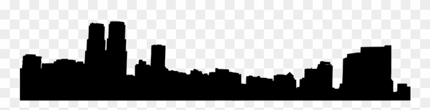 Skyline Clipart Transparent City - City Skyline Vector Png