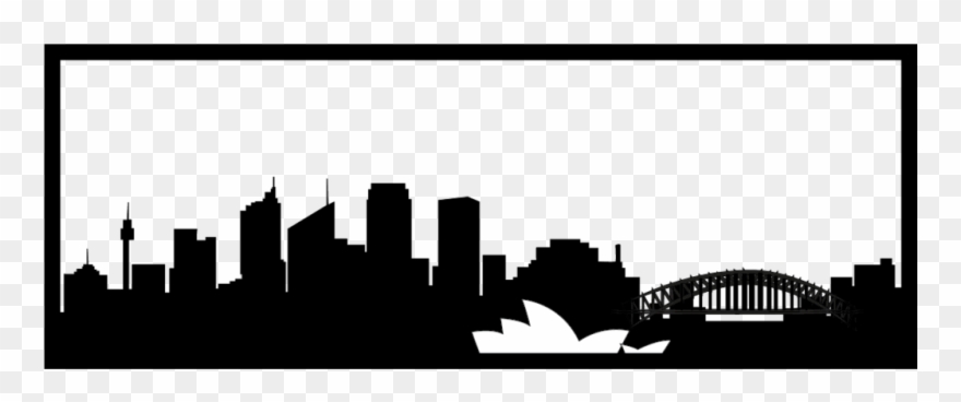 Image Freeuse Library Silhouette At Getdrawings Com - Sydney Clipart