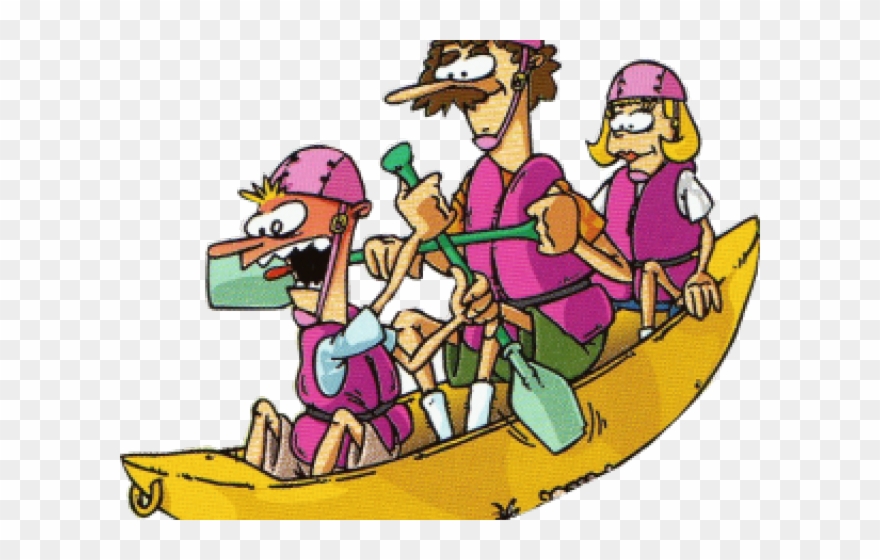 Canoe Kayak Clipart - Png Download