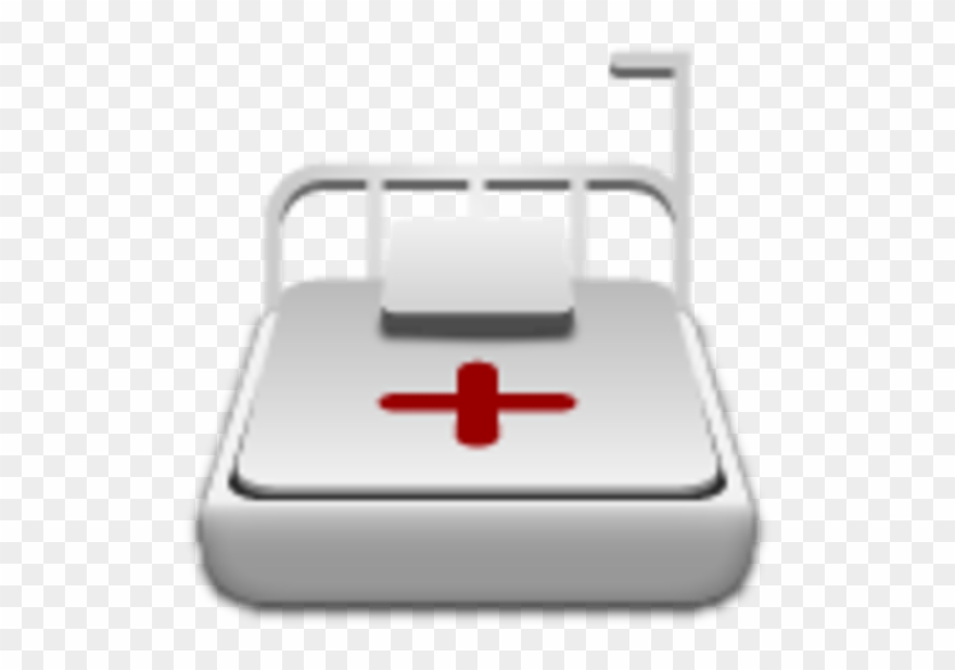 Bed Clipart Medical Bed - Medical Bed Icon Png Transparent Png