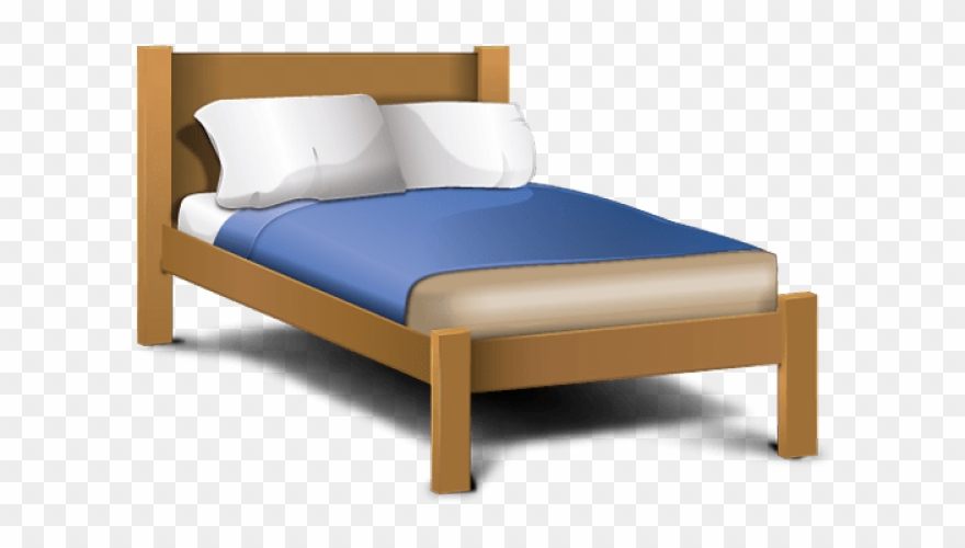 Bed Clipart Transparent Background - Bed Png