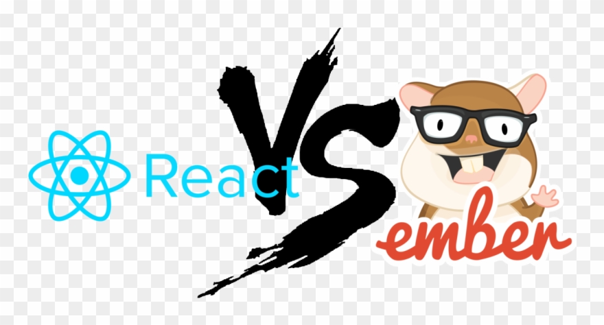 React Vs Ember - Ember Js Logo Clipart