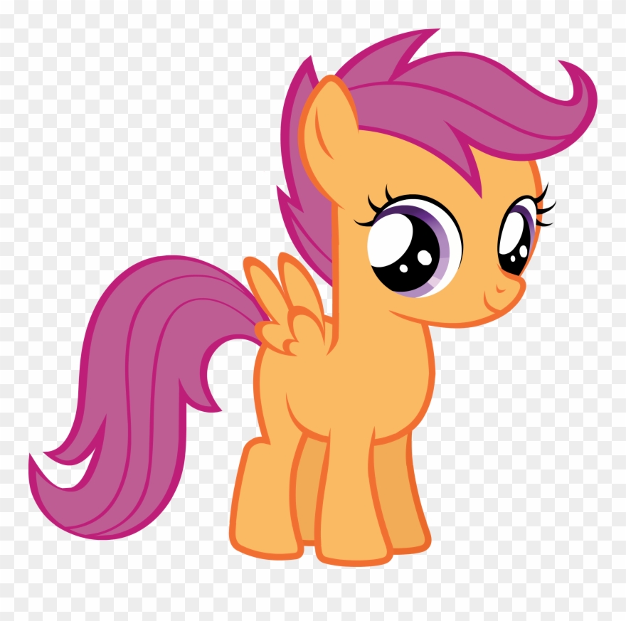 This Is What The Real Scootaloo Looks Like - My Little Pony Scootaloo Clipart
