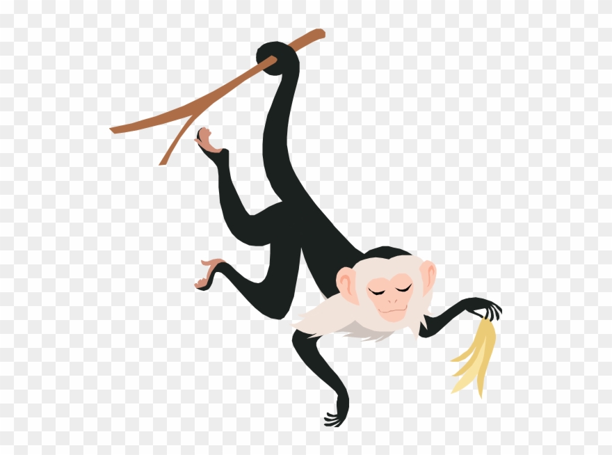 Nctm Published A Similar Problem Several Years Ago - Monkey On The Tree Clipart