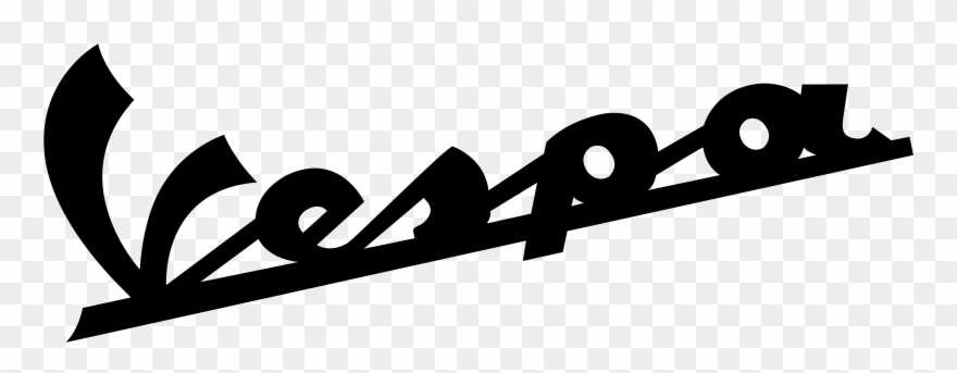 Logo Black Png Pinterest Vespalogoblackpng - Logo Vespa Clipart