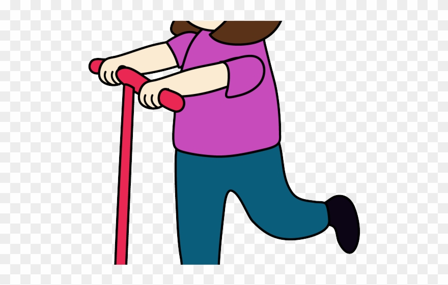 Scooter Clipart - Clip Art - Png Download