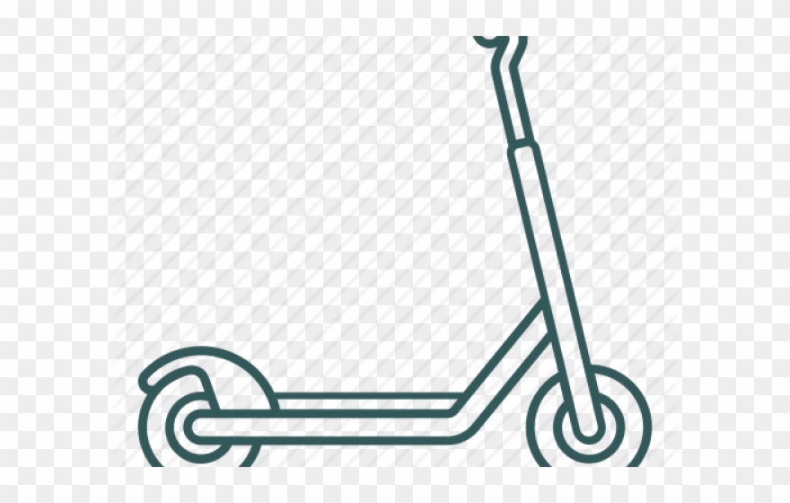Scooter Clipart Active Play - Scooter - Png Download