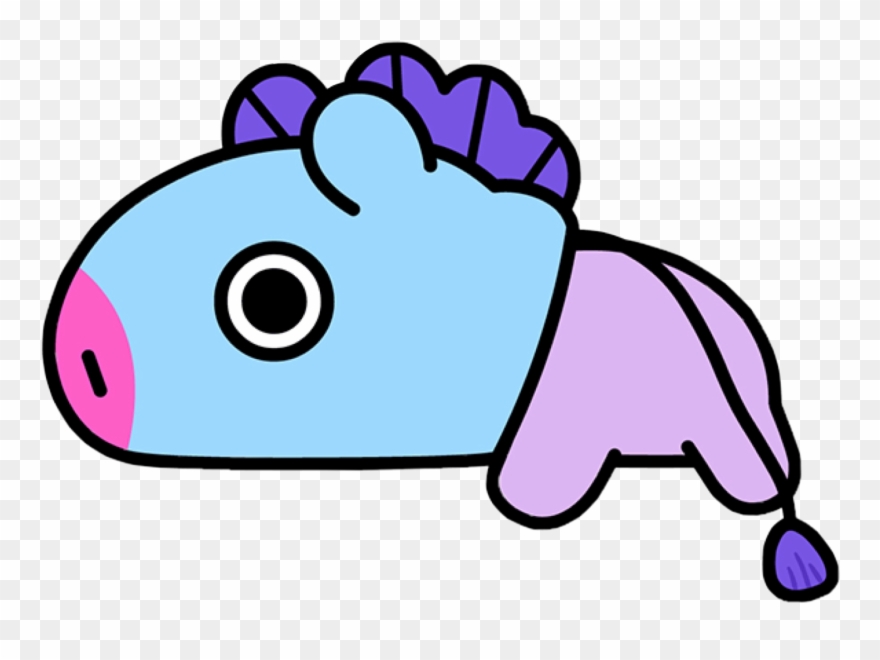 Mangbt21 Bt21mang Bt21 Bts Sticker By Uc544 Ub984 Ub2e4 - Mang Bt21 Clipart