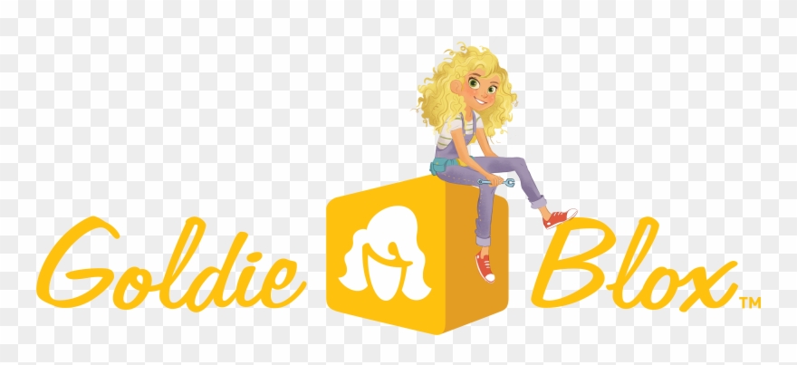 Goldieblox Creates Innovative And Fun Toys For Girls, - Goldie Blox Logo Png Clipart