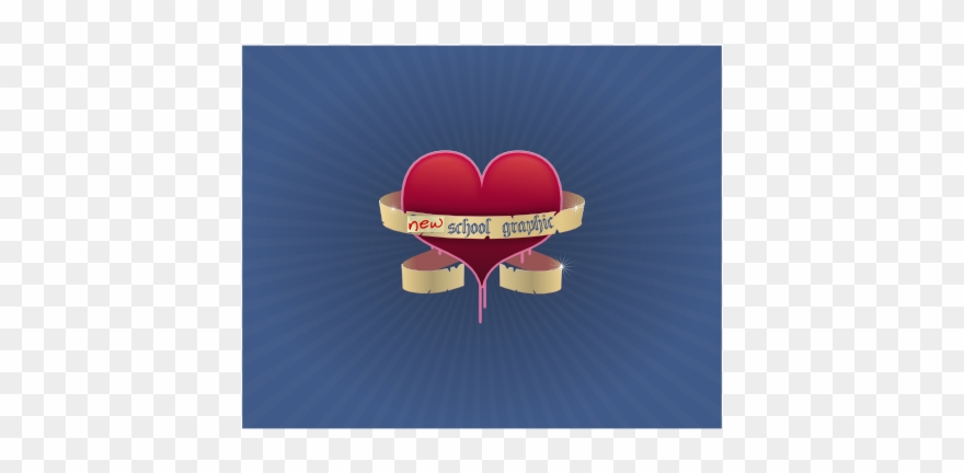 How To Set Use Big Red Heart Clipart - Png Download