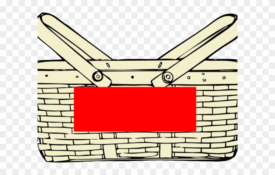 Picnic Basket Clipart Church - Picnic Basket Clip Art - Png Download