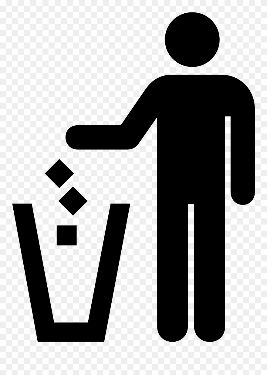 You Cloze - Tira La Basura En Su Lugar Clipart