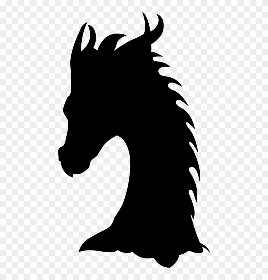Chinese Shop Of Library Buy Clip Art - Dragon Head Dragon Silhouette - Png Download