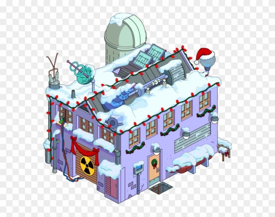 Simpsons Tapped Out Xmas Houses Clipart