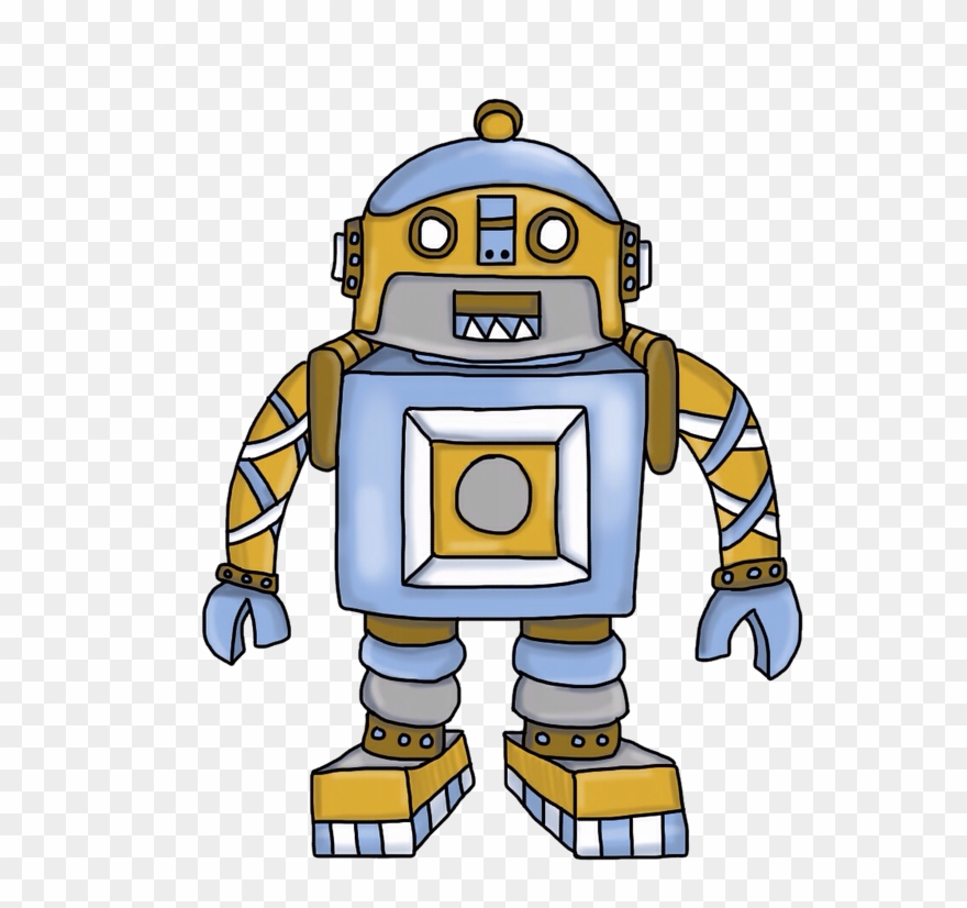 Paper Circuits Add Steam To Learning - Symmetrical Robot Clipart