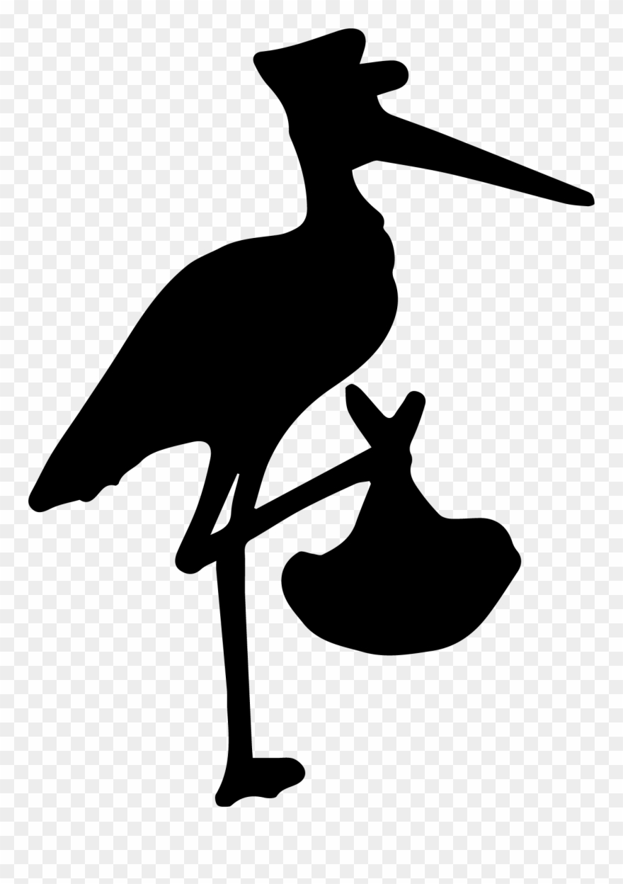 Stork - Illustration Clipart
