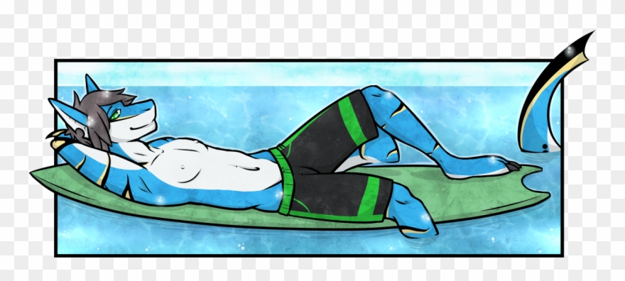 Surf Shark - Visual Arts Clipart