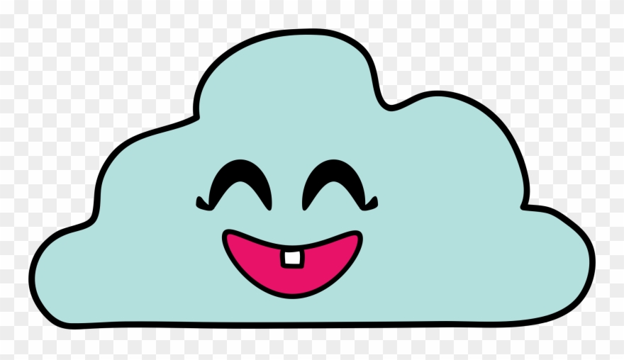 Cloud Computing Drawing Animation Cartoon - รูป ก้อน เมฆ การ์ตูน Clipart