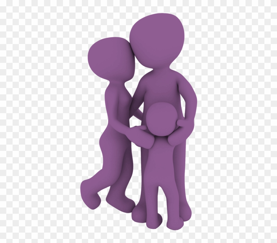 Family Computer Icons Child Download Parent - Man En Vrouw En Kind Clipart