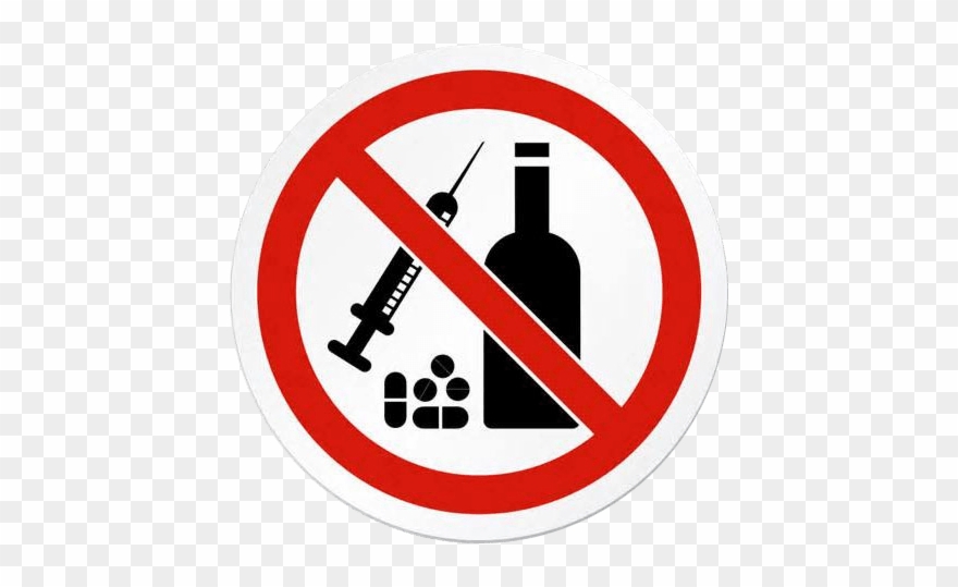 Drug And Alcohol Screening - No Alcohol Or Drugs Clipart