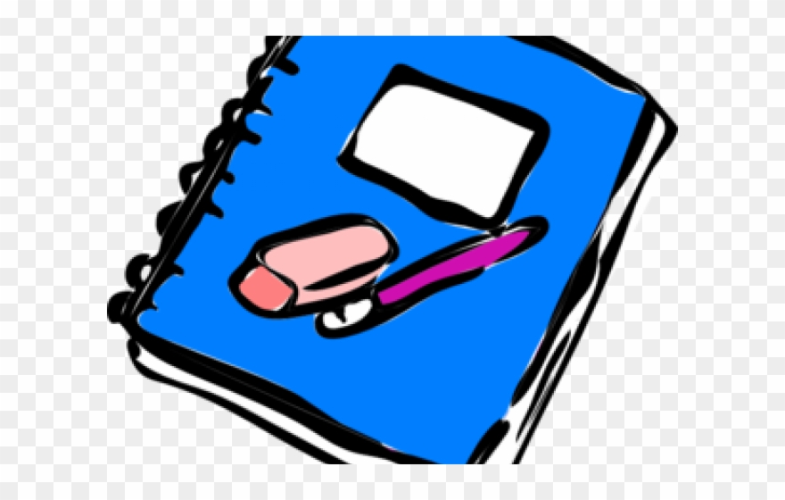 Writing Notebook Clipart - Png Download