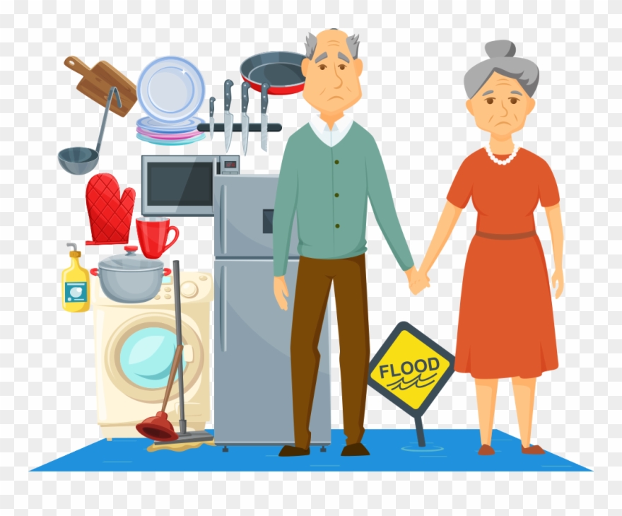 Disaster Clipart Family Needs - Cartoon - Png Download