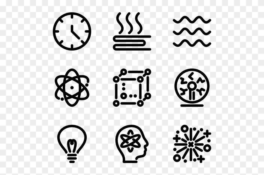 Physics - Design Icon Clipart