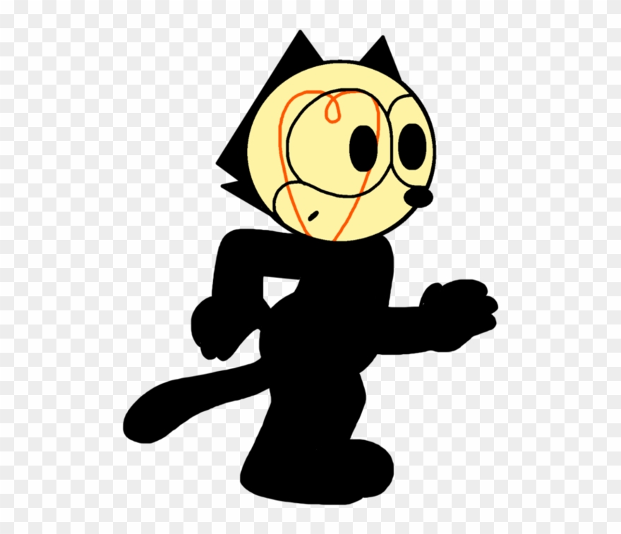 Felix With His As Light Bulb By - Incandescent Light Bulb Clipart