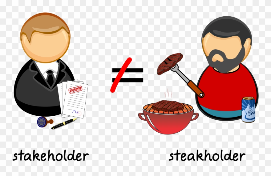 Clipart Stakeholder Is Not Steakholder Meat Clip Art - Stakeholder Clipart - Png Download