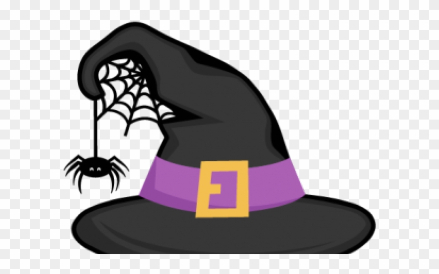 Halloween Witch Hat Clipart - Png Download