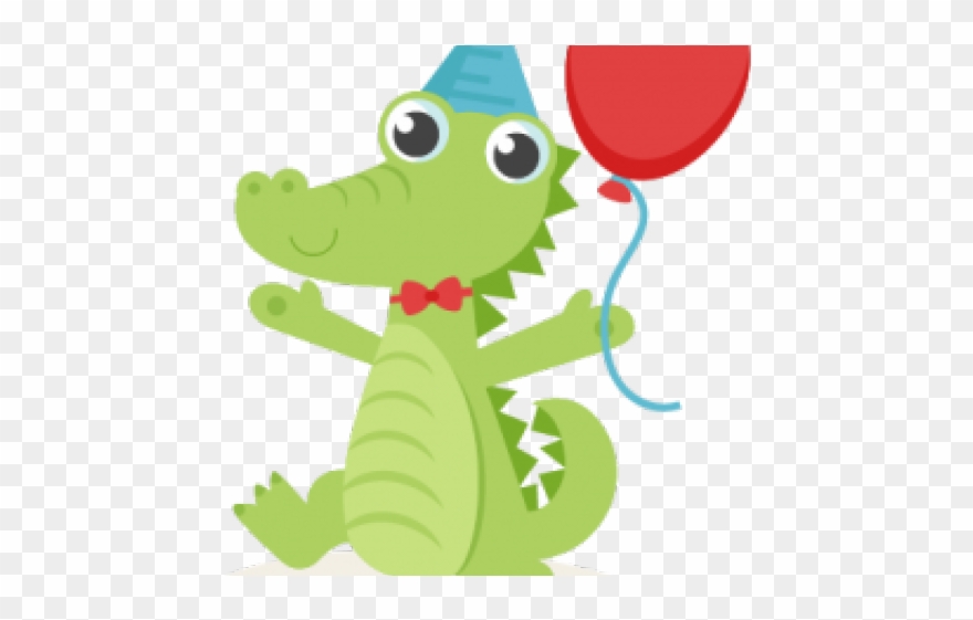 Alligator Clipart Silhouette - Bichinhos Safari Jacare Png Transparent Png