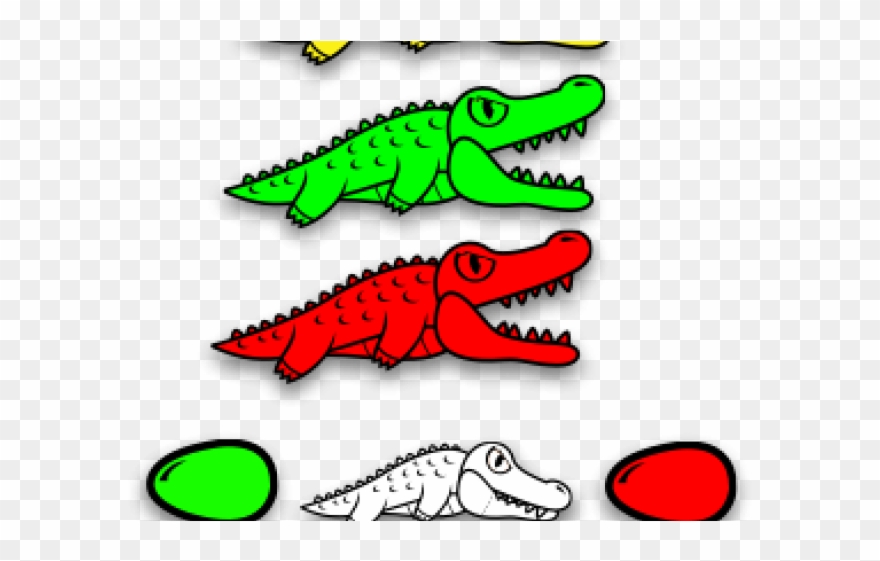 Crocodile Clipart Alligator Egg - Linguistics - Png Download