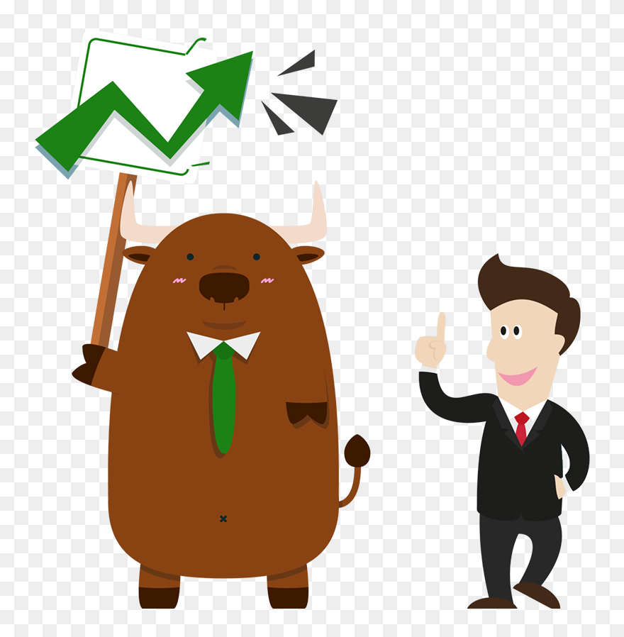 A Good Investor Will Take A Deep Breath And Stay Calm, - Stock Market Clipart