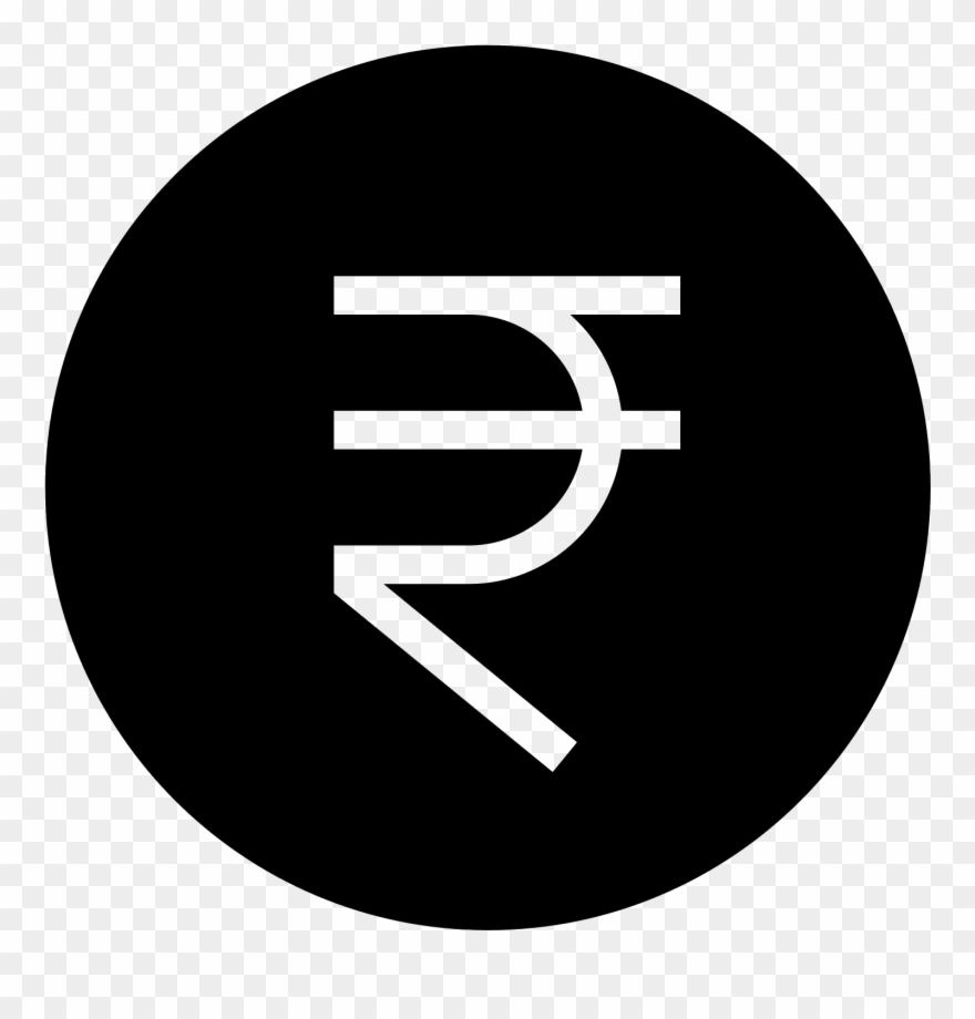 Vector Coins Rupee - Circle Clipart