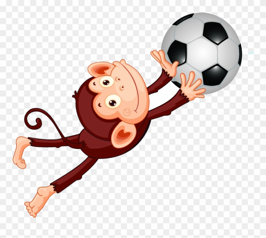 Monkey Clipart Soccer - Elongated Toilet Tattoos Monkey Business Toilet Seat - Png Download