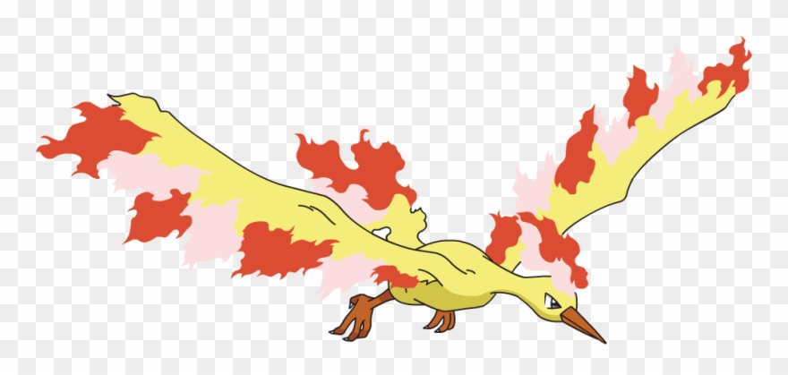 Moltres - Pokemon Moltres Clipart