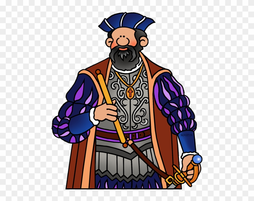 Vasco De Gama - Vasco Da Gama In Cartoon Clipart