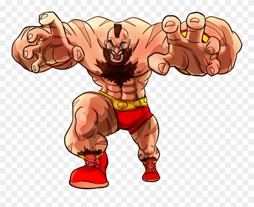 Street Fighter Zangief - Zangief Street Fighter Png Clipart