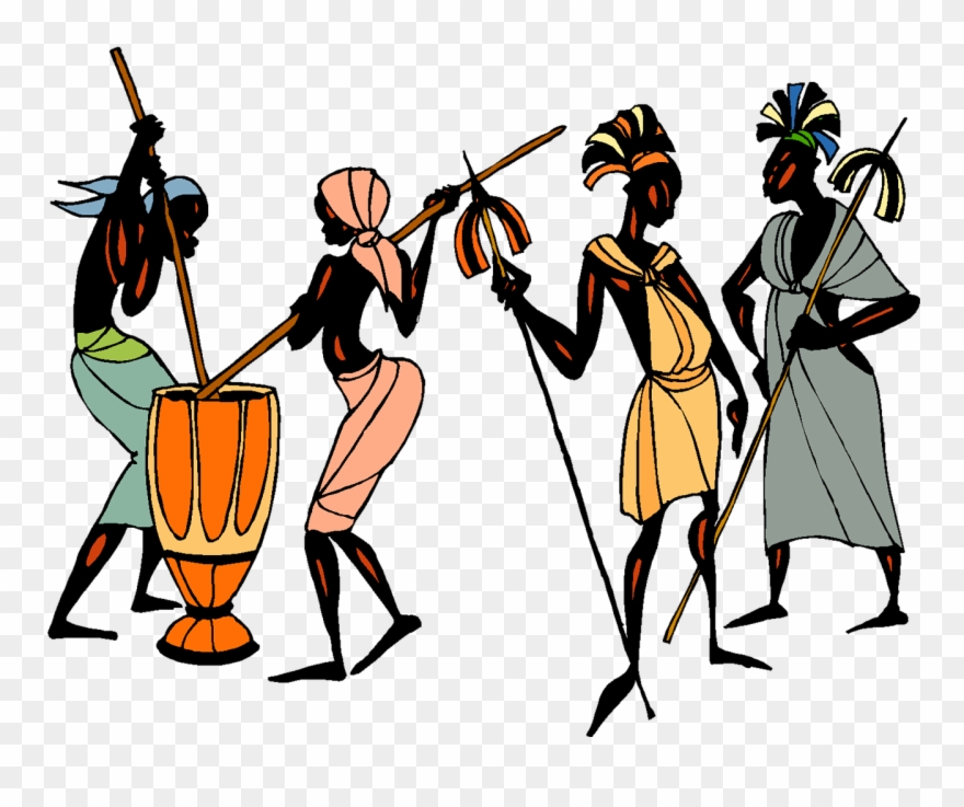 Man Ethic African - Tribe Clipart - Png Download