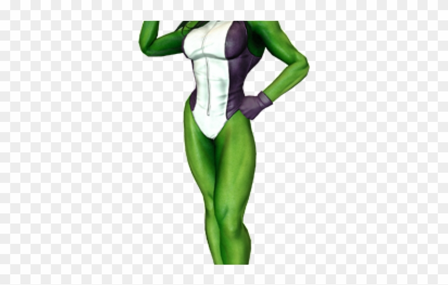 She Hulk Clipart Transparent - Female She Hulk Png