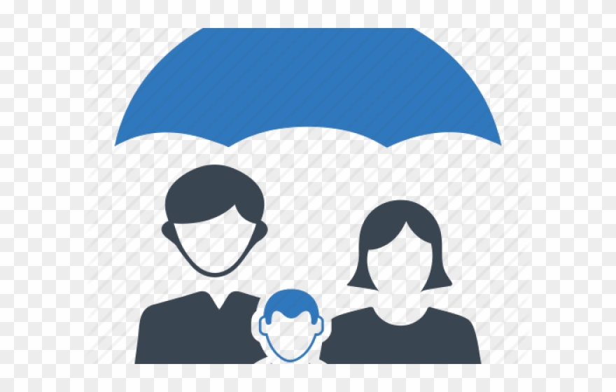Insurance Clipart Umbrella Clipart - Parents Group Icon - Png Download