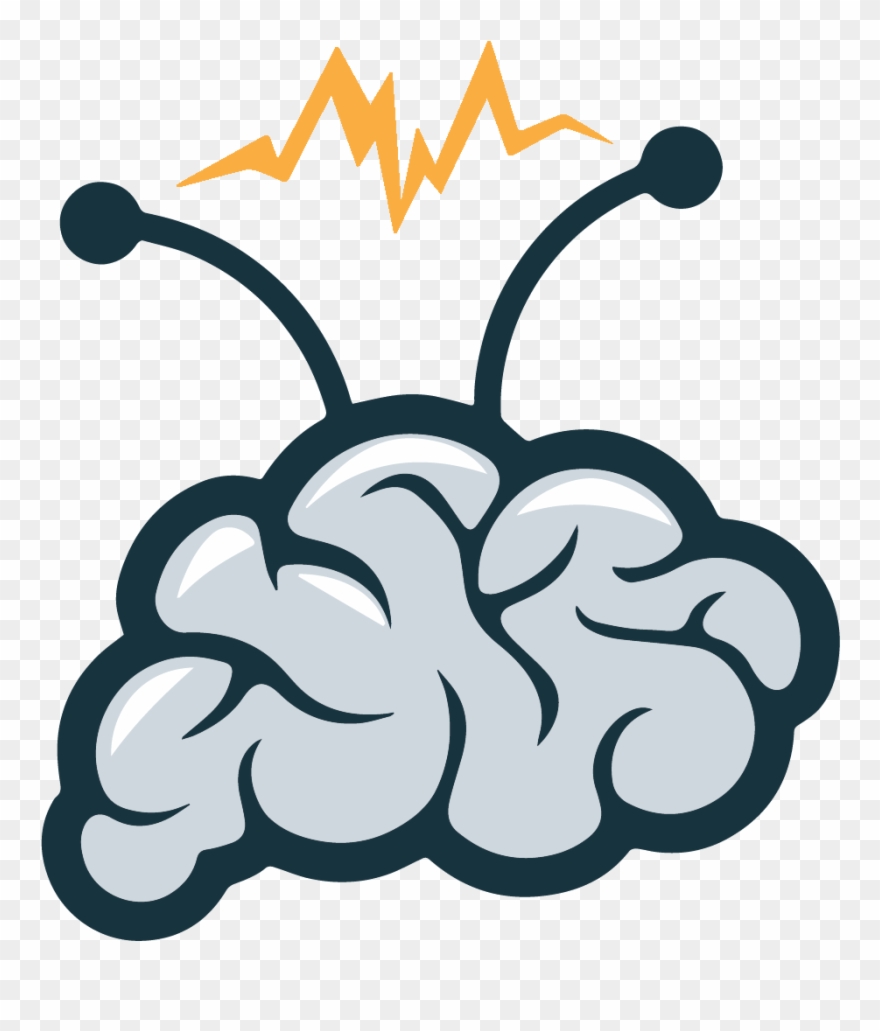 Brain On Logo Design Clipart