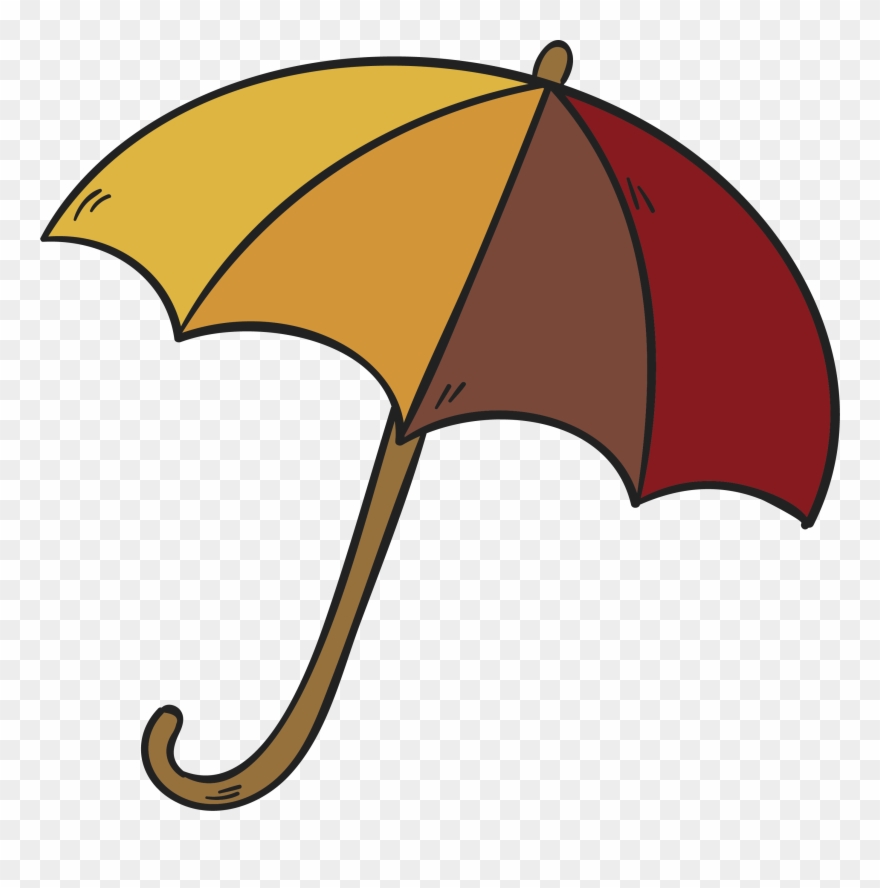 Clip Art Hand Drawn Transprent Png Free - Paraguas Dibujadas Transparent Png