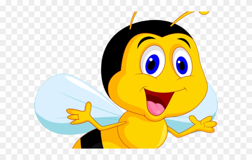 Abejas En Dibujo Animado Clipart
