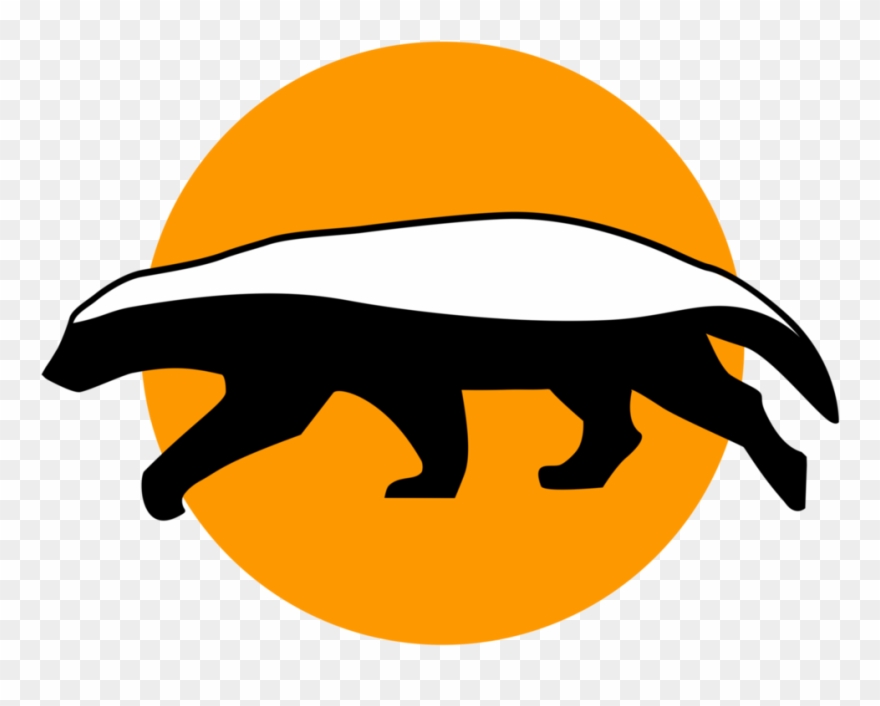 Honey Badger Clipart Transparent - Honey Badger Bitcoin - Png Download
